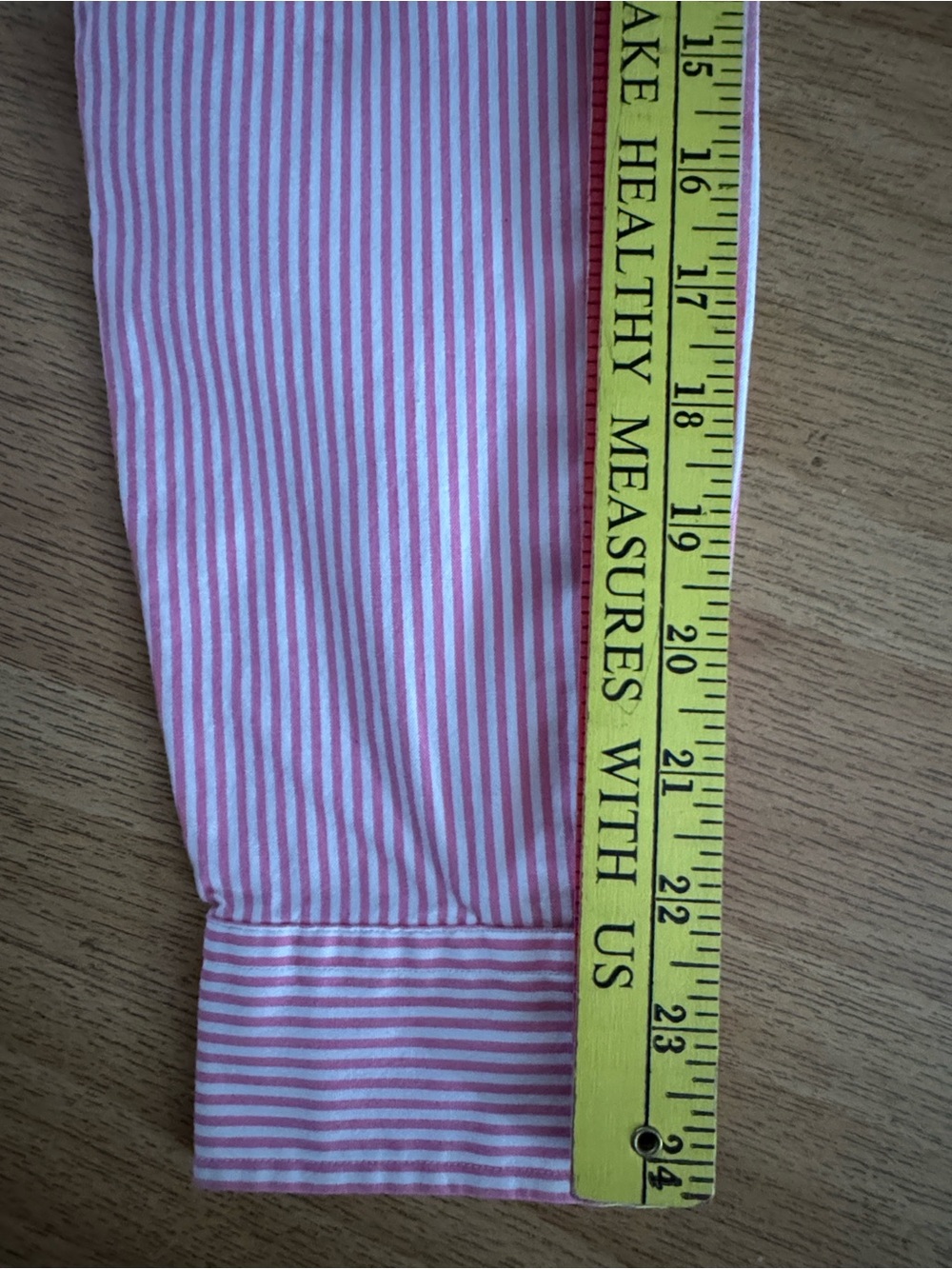 Ralph Lauren Red & White Striped Button-Down Shirt for Men Size S-M - Picture 8 of 8